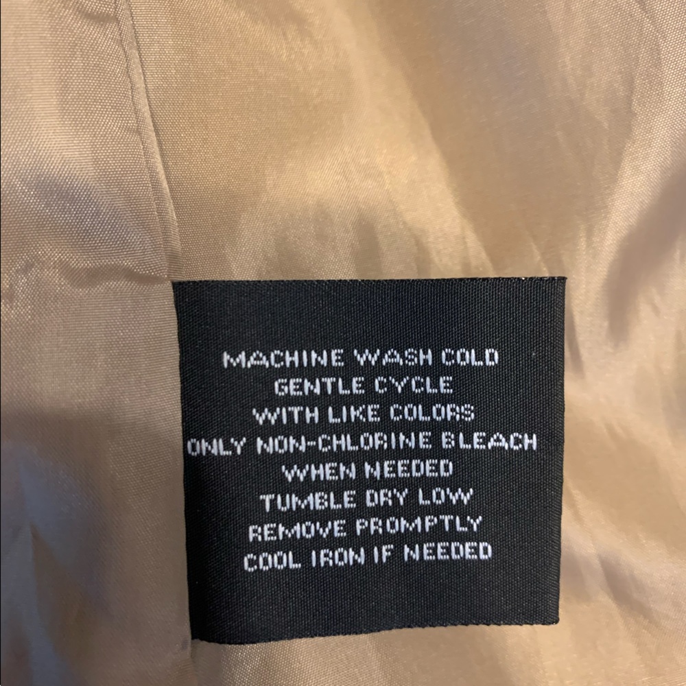 giacca Gallery Tan Coat Womens XL - Picture 4 of 7